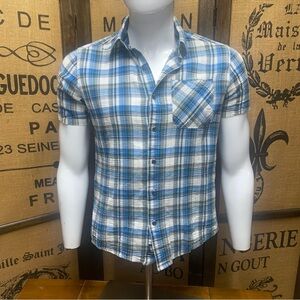 Kuhl Short Sleeve Button Up Shirt, S